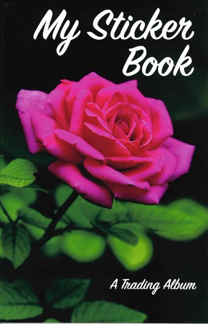 Image of My Sticker Album: Pink RoseTrading Album
