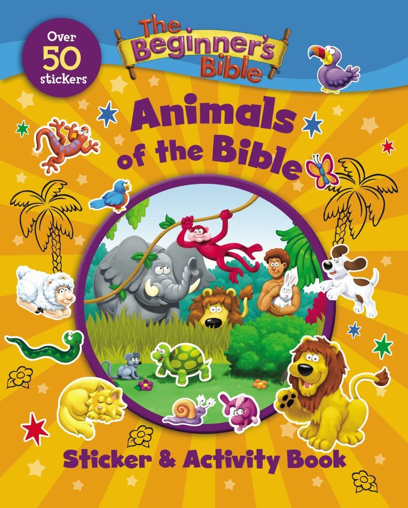 Image of Animals of the Bible Sticker and Activity Book