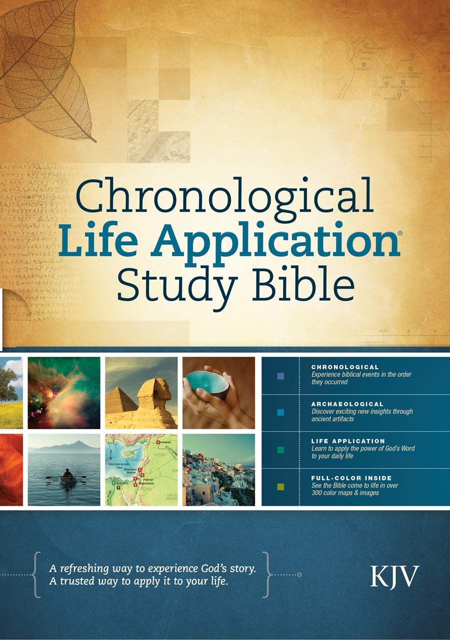 Image of KJV Chronological Life Application Study-Hardcover
