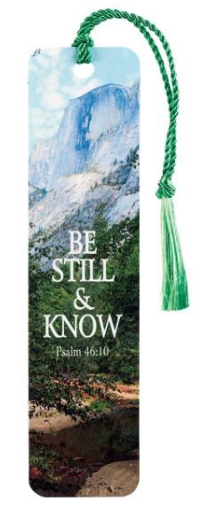 Image of Bookmark Be Still And Know Tassel