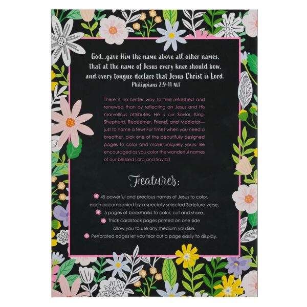 The Names of Jesus Coloring Book - Image 2