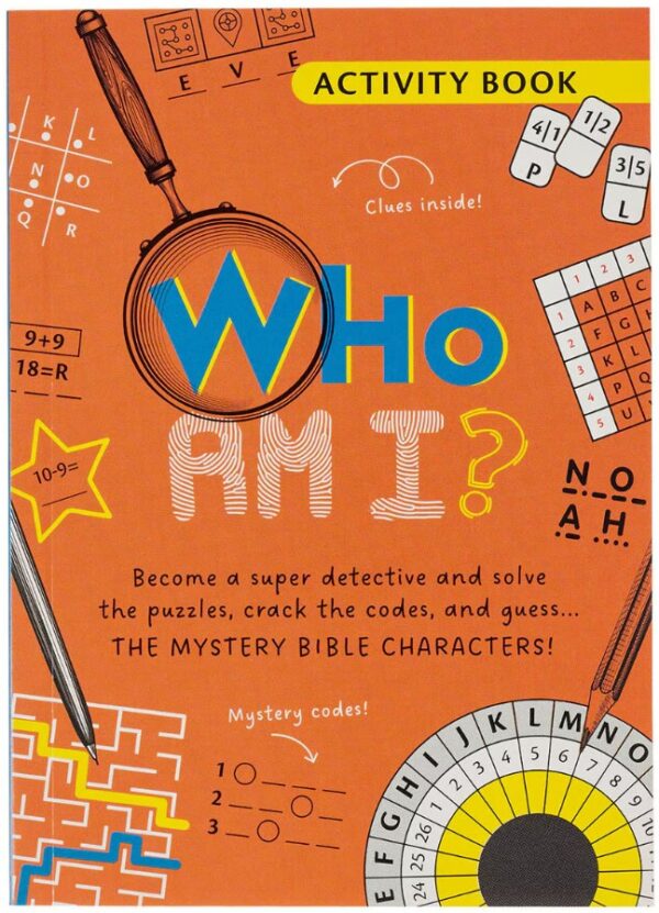 Kids activity book Who Am I?