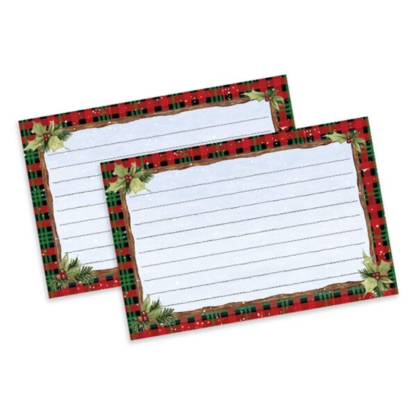 Home For Christmas Recipe Card