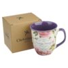 Mug Pink Floral Noble Things Prov. 31:29 - Image 3