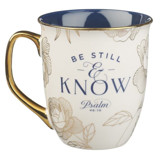 Mug Navy Be Still Ps. 46:10 - Image 2
