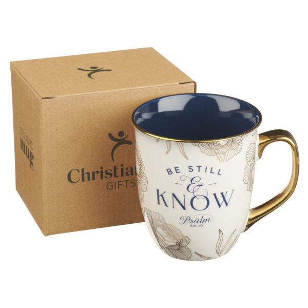 Mug Navy Be Still Ps. 46:10 - Image 3