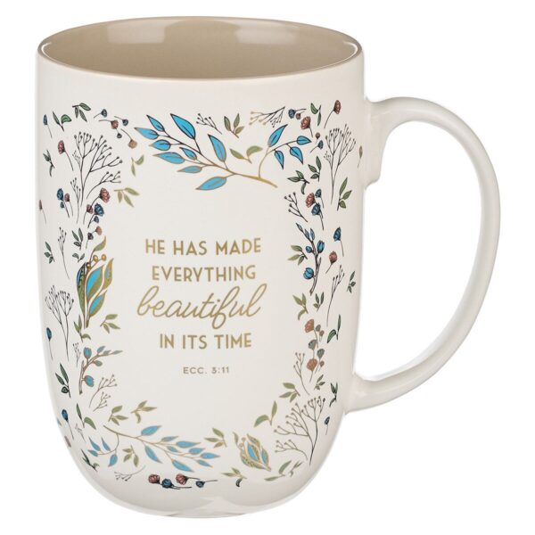 Mug Cream/Brown Everything Beautiful Ecc. 3:11