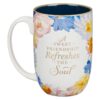 Mug Painted Floral Sweet Friendship - Image 2