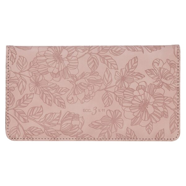 Checkbook Wallet Pink Everything Beautiful Ecc. 3:11 - Image 2