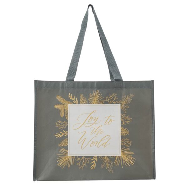 Tote XL Gray Joy to the World