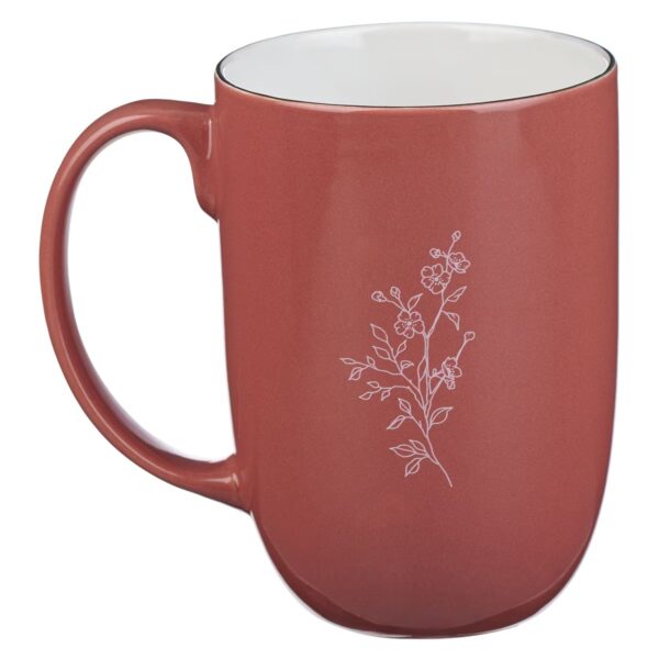 Mug Pink Trust Prov. 3:5 - Image 2