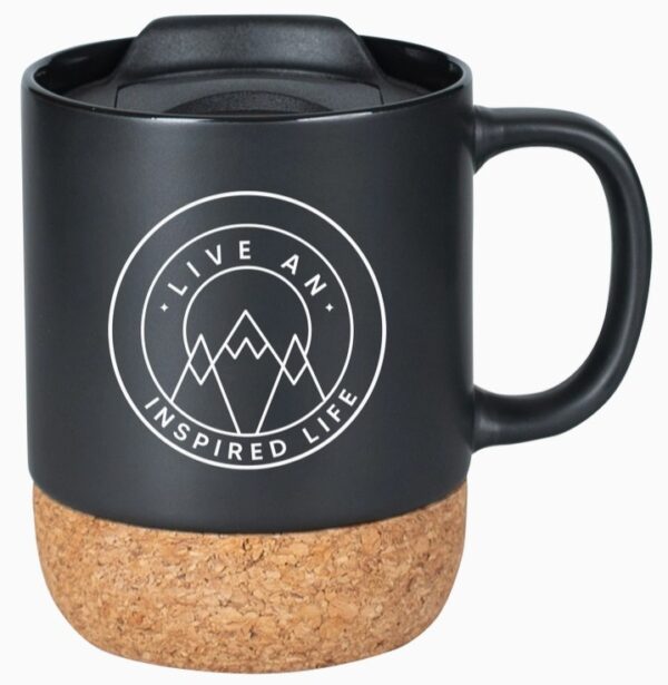 Live An Inspired Life - Cork Mug