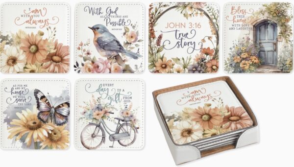 Floral Assorted - Coaster Set