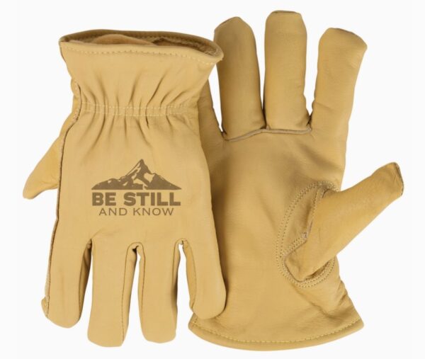 Be Still & Know-Gloves Tan Thnslate