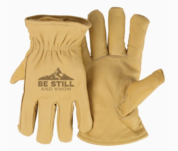 Be Still & Know-Gloves Tan Thnslate