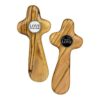 Olive Wood Wedding Comfort Crosses in Gift Box
