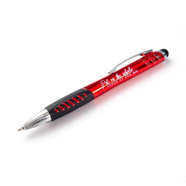 Light Up Scripture Pen with Tasseled Bookmark - Put on the Whole Armor of God, E - Image 2