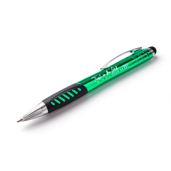 Light Up Scripture Pen with Tasseled Bookmark - Trust in the Lord with all Your - Image 2