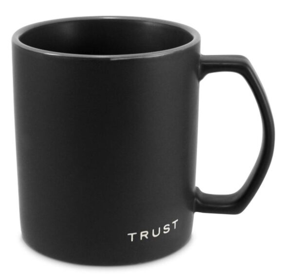 Coffeecup Trust Black 18 Oz