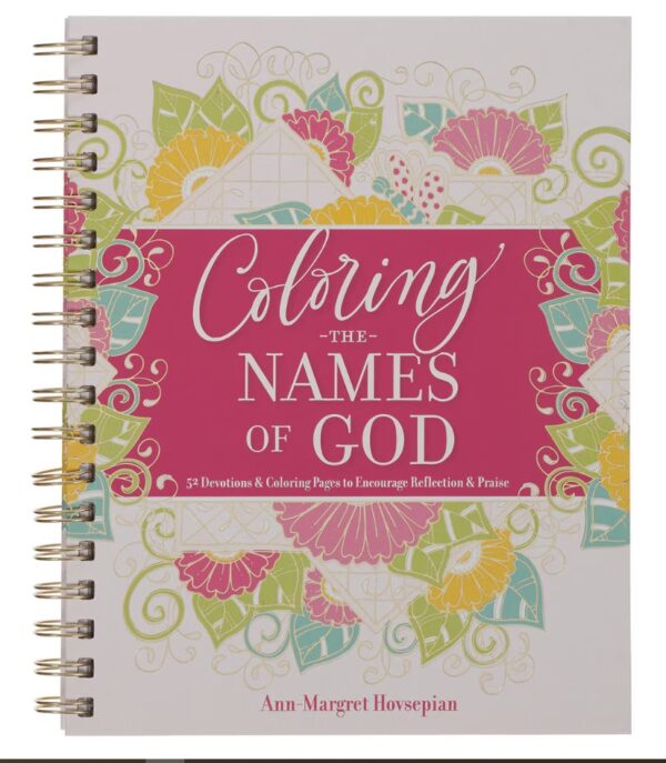 Coloring Devotional Names of God Wirebound