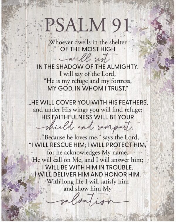 Psalm 91 - 11.75X15