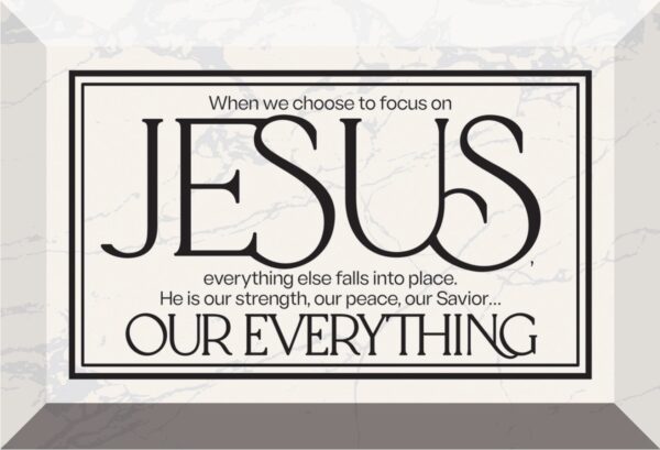 When We Choose - Glass 4X6