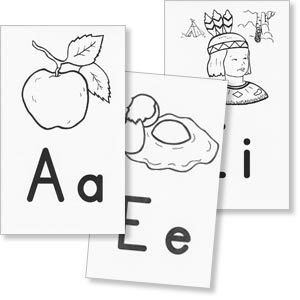 Image of Alphabet Picture Wall Cards