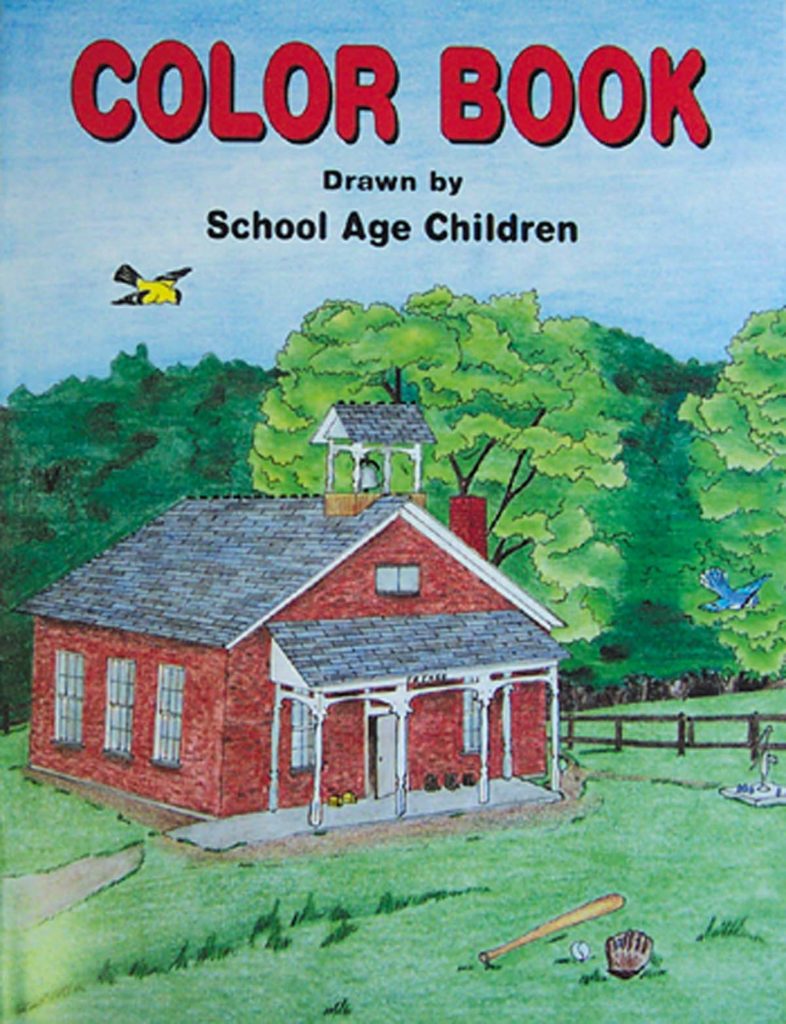 Image of School House Coloring Book