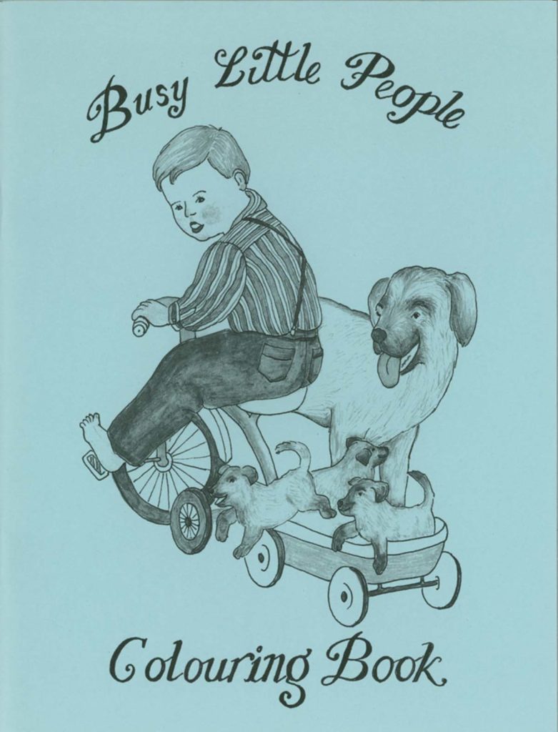 Image of Colouring Book: Busy Little People
