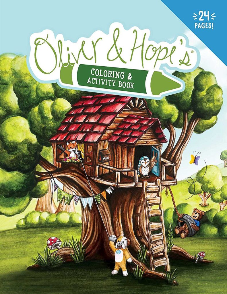 Image of Oliver & Hope’s Coloring & Activity Book- Discontinued