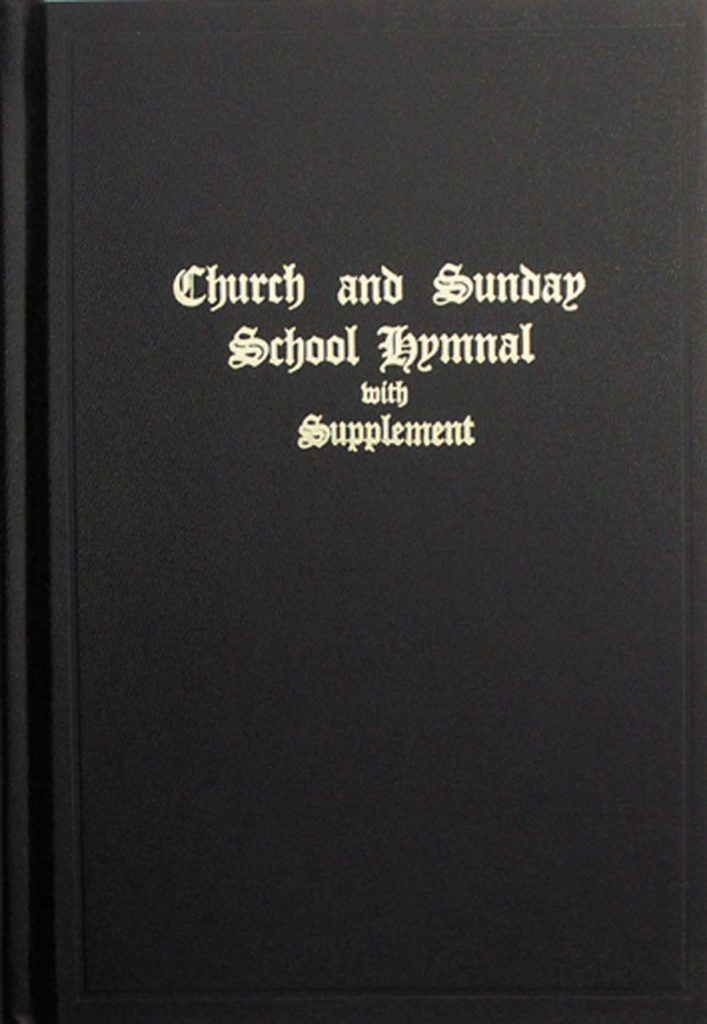 Image of Church & Sunday School Hymnal with supplement