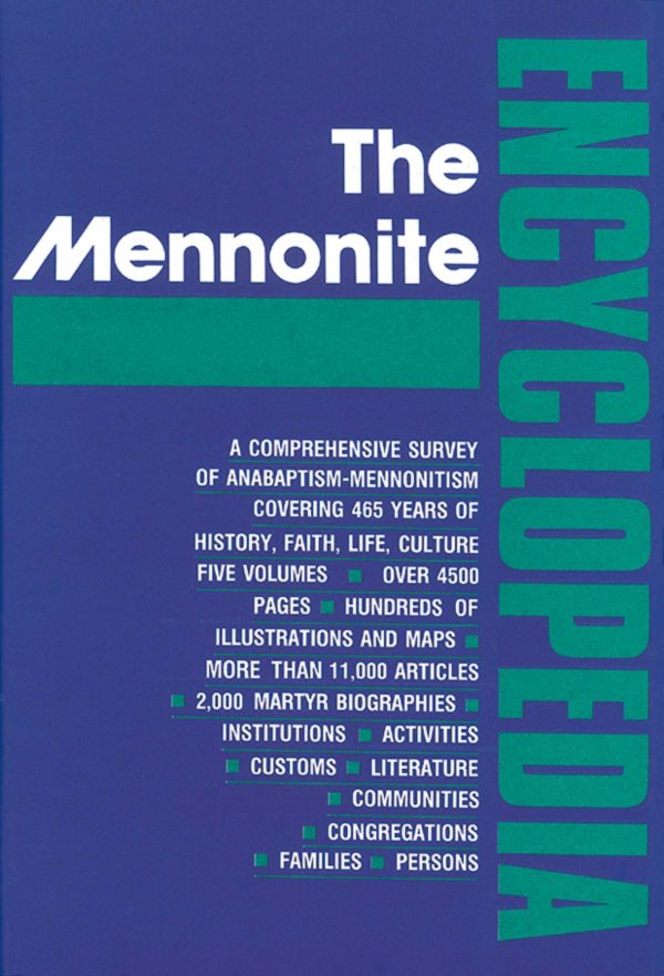 Mennonite Encyclopedia 5 Volume Set