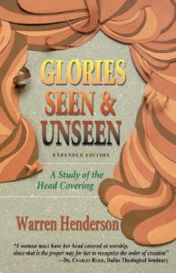 Image of Glories Seen & Unseen -A Study of the Head Covering – Out of Print