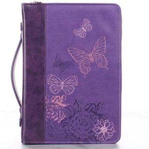 Image of BC: Purple Butterflies 2 Corinthians 5:17 Large