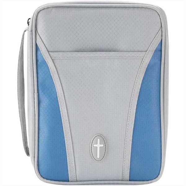 BC: Blue & Gray Sport Nylon Large 124 0856 0