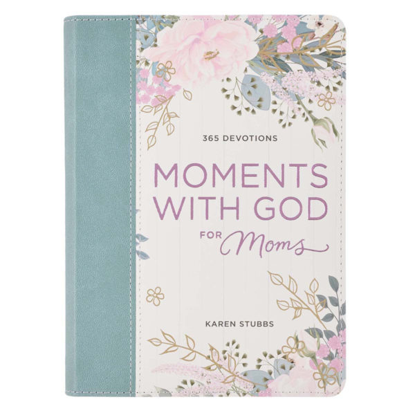 Moments With God For Moms Faux Leather Daily Devotional 126 2911 0