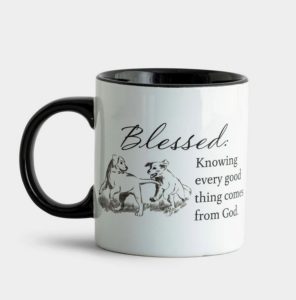Image of Mug Ceramic Blessed Puppies