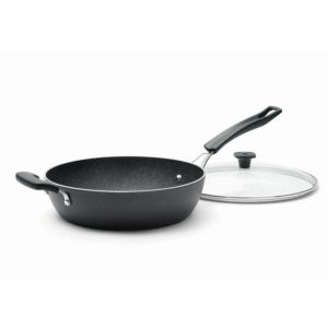 Image of The Rock Forged Aluminum Deep Frypan 28cm