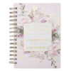 He Gives Me New Strength Large Wirebound Journal - Psalm 23:3