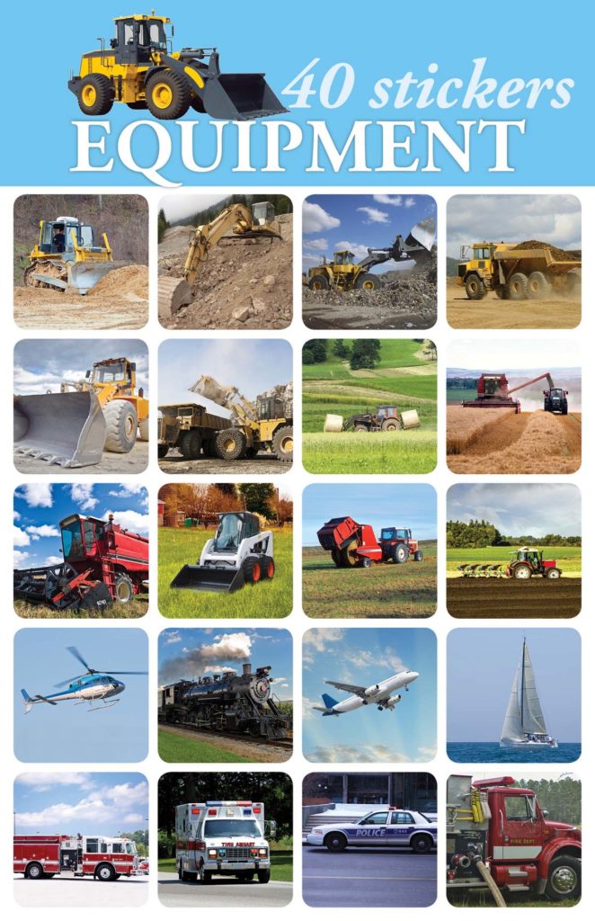 Image of Stickers Equipment 40pk