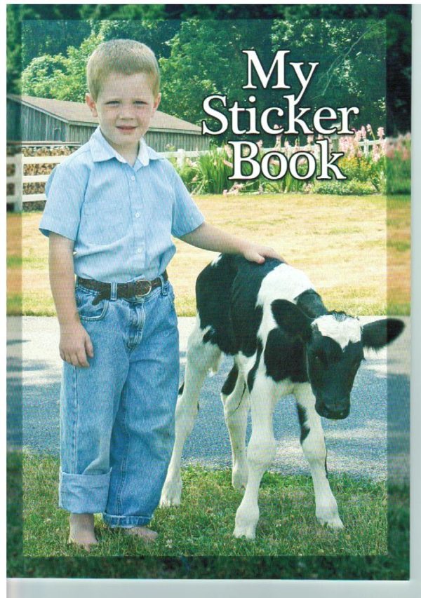 My Sticker Album - Boy with Calf - Collection Album