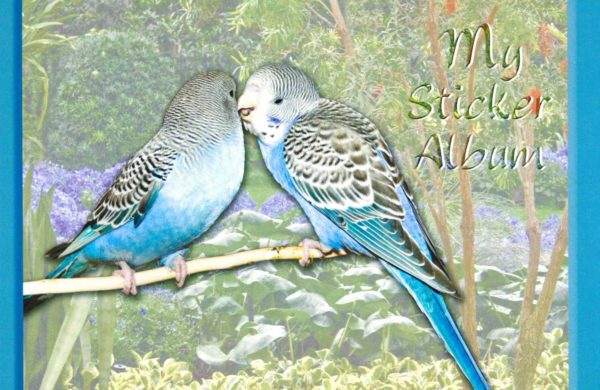 Sticker Album Parakeets- Discontinued 616 1471 0