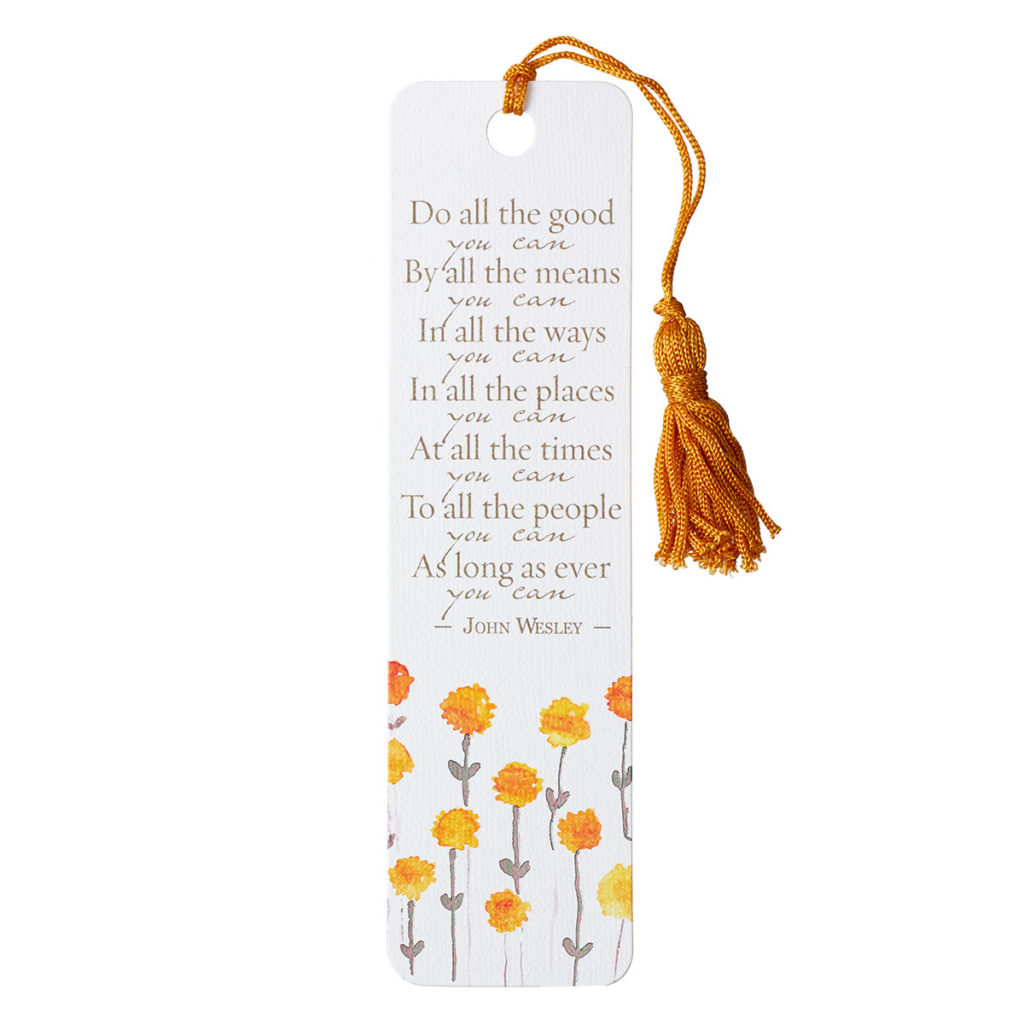 Image of Bookmark Tassel Do All the Good You Can – Galatians 6:9