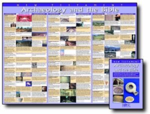 Image of Archaeology and the Bible Chart: 50 Old Testament Finds -Archaelogy