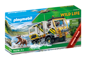 Image of Playmobil Wildlife – Outdoor Expedition Truck – Discontinued
