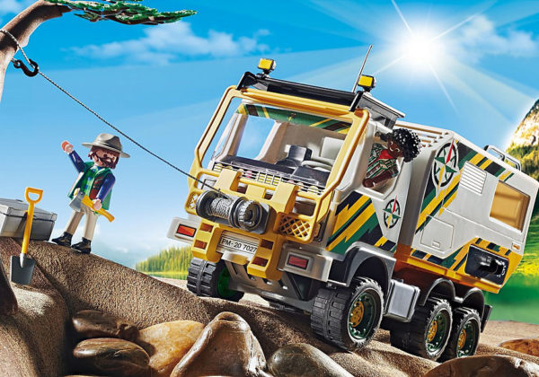 Playmobil Wildlife - Outdoor Expedition Truck - Discontinued 660 0016 2