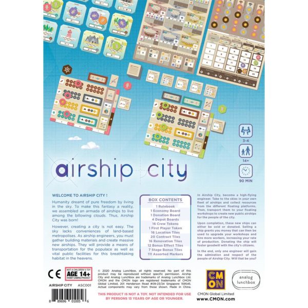 Airship City Board Game 650 0057 1