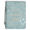 BC: LG Teal Floral I Know the Plans Jer. 29:11