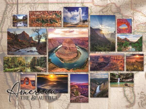 America the Beautiful- 1000pc Puzzle 654 0082 0 1