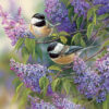 Puzzle Chickadees & Lilacs 1000 pc